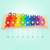 Wooden 8 Tones Multicolor Xylophone Wood Musical Instrument Toys For Baby Kids Wood Musical Instrument Toys Accessories 5