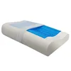 Silicone gel memory neck pillow, summer cool memory cotton 4