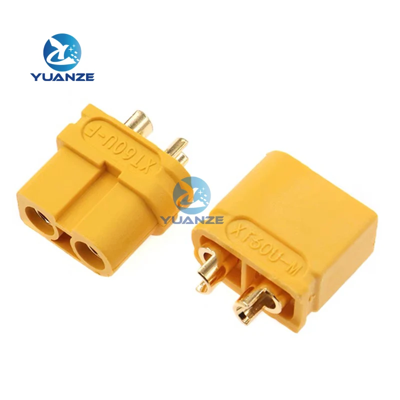 Conversion Plug 5pcs Amass XT60U XT60 Upgrade With 3.5mm Gold Plated Banana Plug For Rc Drone Car Boat female male XT60U-M/F