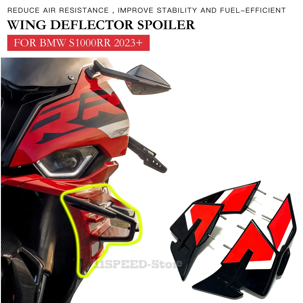 2023 S1000Rr Wingletkit Per Bmw S1000Rr 2023 2024 Accessori Moto Ala Fissa S1000Rr Spoiler Deflettore Ala Aletta Fissa