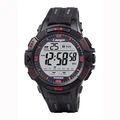 Electronic watch red