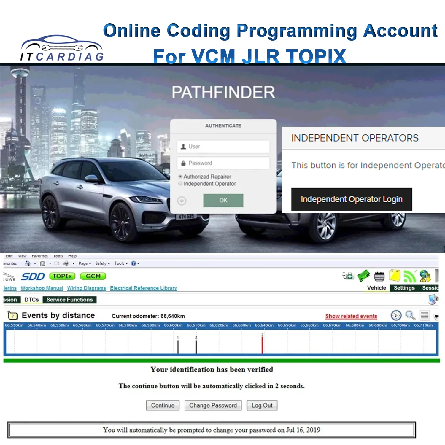 Servizio Online Per Jlr Per Vcm Jlr Topix Riparazione Account Online Originale Una Volta Input Codifica Online Programmazione Account Login
