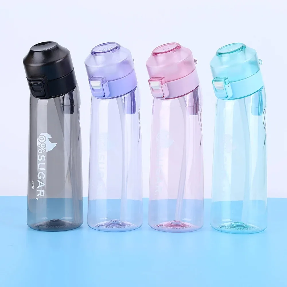 Description Picture 2 of itemBorraccia Airup Pods Drinkfles with 1/3/5 Aroma Pod 0 Sugar Gourde Bouteille Drinkware Water Bottle for Kids Flavors Botella