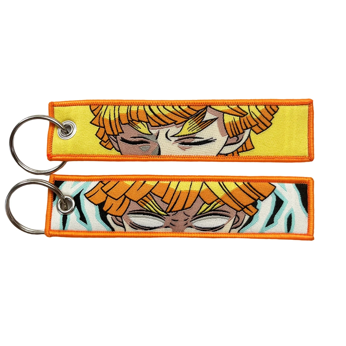 Anime Lock Keychain Fan Gifts Jet Tags Embroidery Key Tag Cute Car Pendant Keyring Ornament Bag Purse Charm Accessories Gifts 6