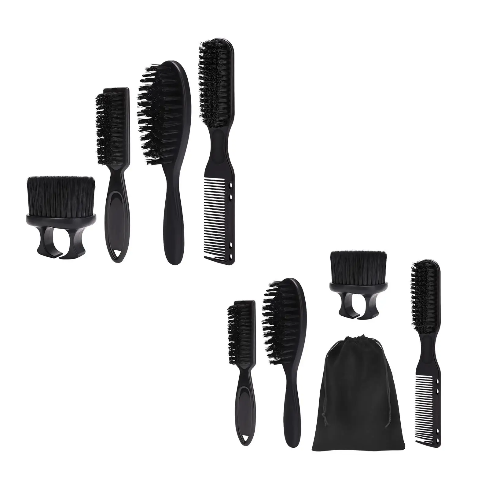 Barber Brush and Barber Comb Set Beard Brush for Men Husband Boyfriend