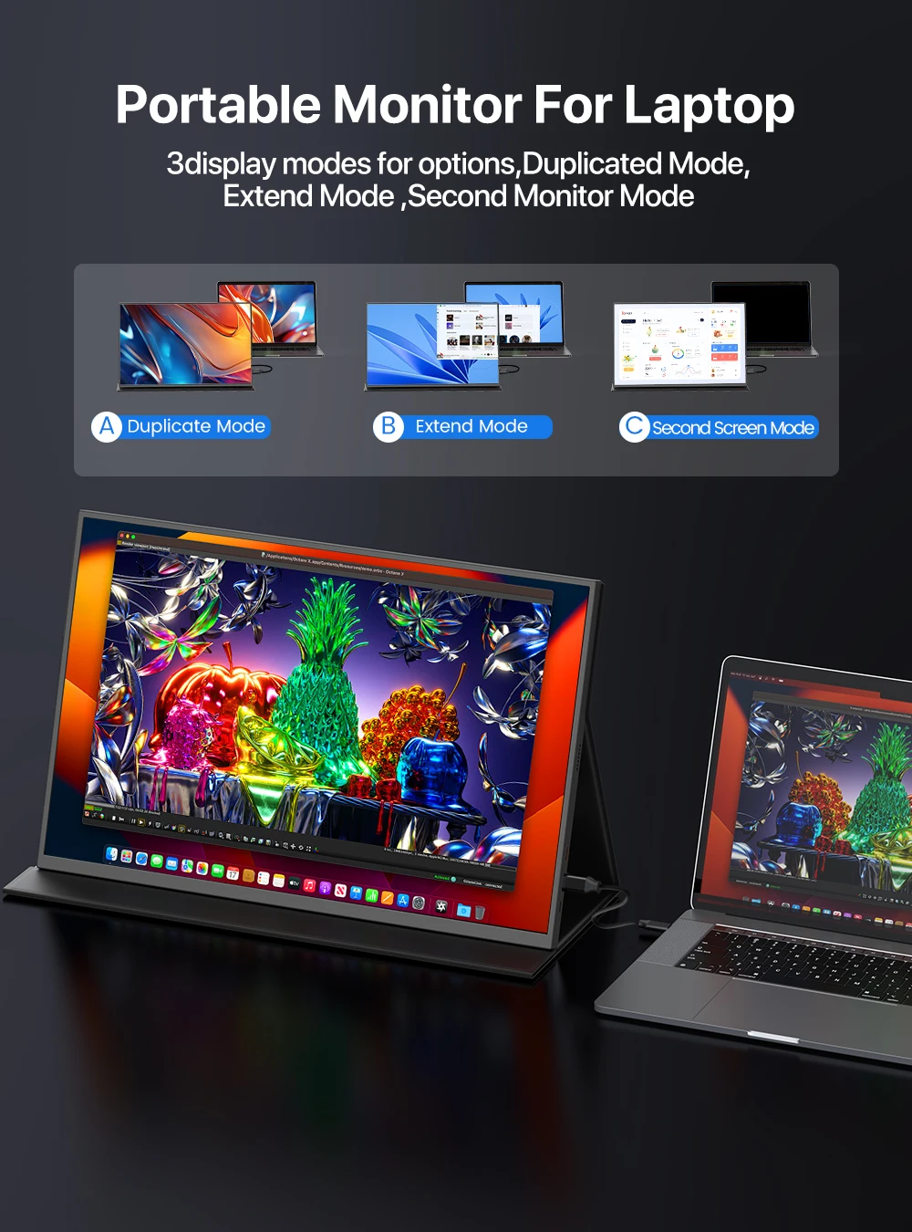 UPERFECT 2K 144Hz ޴   18 2560x1600 QHD 100% DCI-P3 IPS HDR HDMI Ʈ  Ӹ ˷̴ ձ ̽(VESA Ʈ ÷ ), 