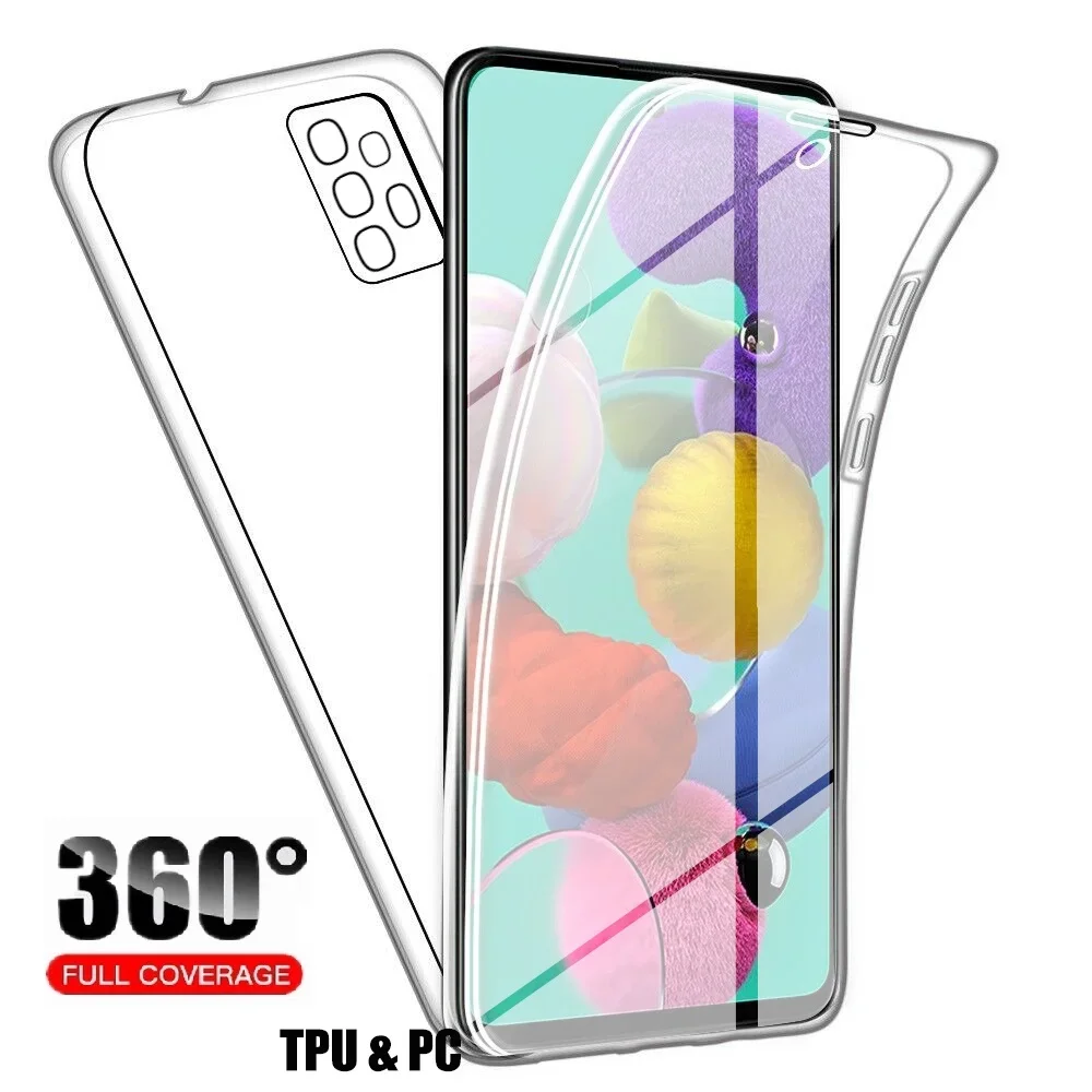 360 Full Body Protective PC+Silicone Phone Case