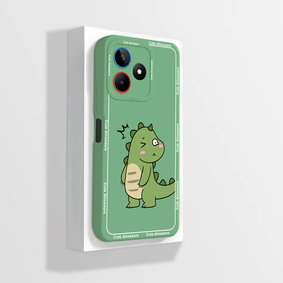 Elegant Floral Phone Case with Full Camera Protection - Realme Note 50