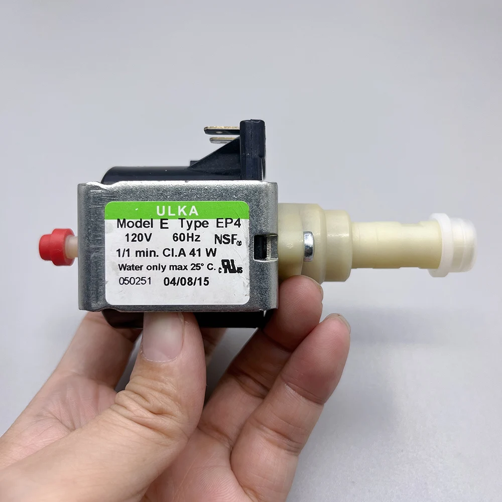 Original Itália Ulka Ep4 ac 120v Bomba Eletromagnética Máquina de Café Bomba de Água de Alta Pressão Fluxo 50cc Min Bomba de Pistão