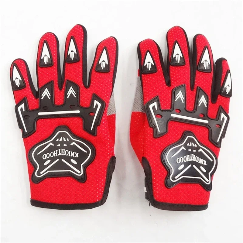 Racing Children Full Finger kids Gloves Motorcycles Sports Glove Bicycle Dirt Pit Bike Pocket Bike Scooter ATV QUAD