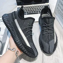  Ladies casual shoes Mens designer shoes daily walking fitness running sneakers zapatillas de deporte male Breathable mesh shoes 