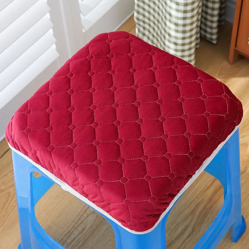 Square Stool Cushion Cover Square Chair Cushions Chair Cover Style Chair Cushion Aliexpress