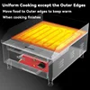Electric Countertop Griddle,Flat Top Griddles with Non-Stick 2/5"Thick Iron Cooking Plate for Restaurant and home use-120V/1750W 5