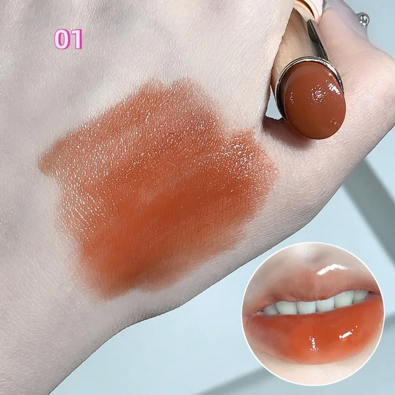 thumbnail image 1 of Silky Glossy Lipstick Pump Lips Moisture Water Bomb Comfortable Ultra Sheen Non-Stick Cup Lip Balm, 1 of 5