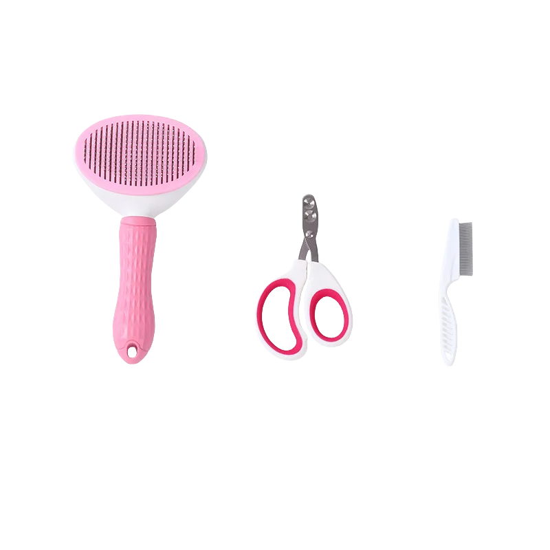 3-pc Cat Grooming Set