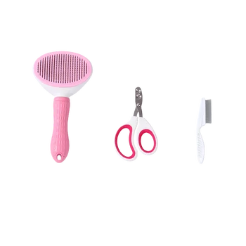 3-pc Cat Grooming Set