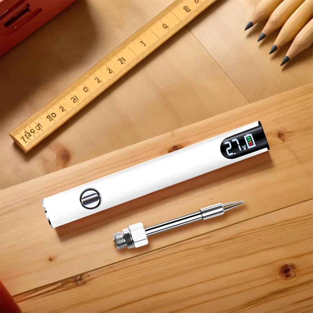 Smart Power Tool Adjustable Voltage Mini Battery Welding Tool 650mAh Battery Electric Soldering Iron Pen Solder Repair Tools