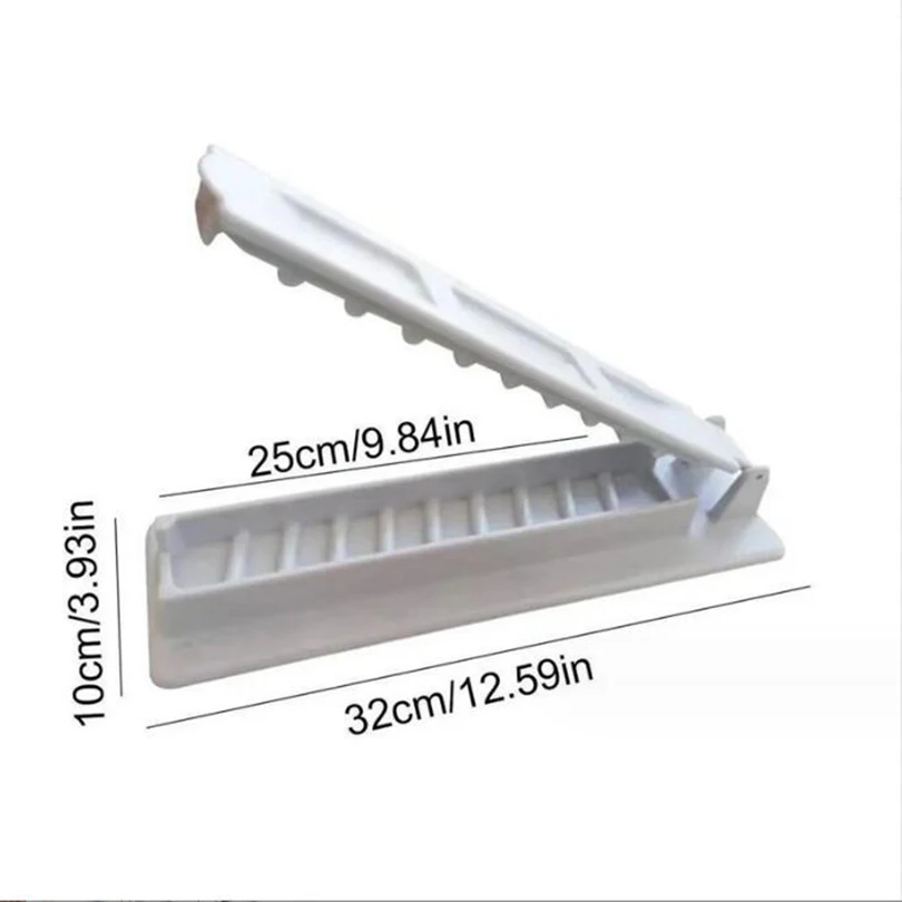 Reusable Kebab Maker Mould Turkey Kebab Maker Press Plastic Manual Kabob Mould for Barbecue Party and Outdoor BBQ Gadget Tools