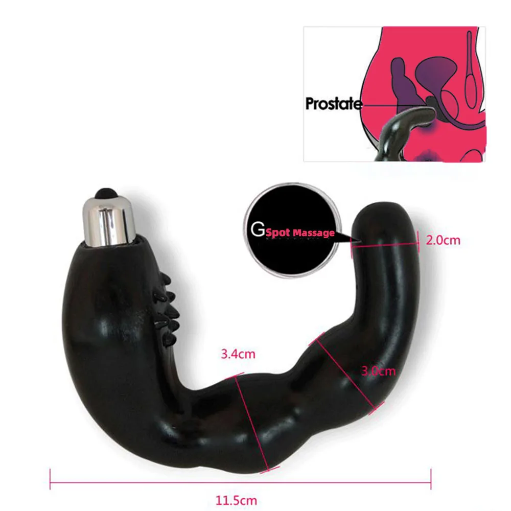 Anal sex toys for men prostate massage point C G-spot Masturbators stick unisex silicone dildo vibrator Sex products for men