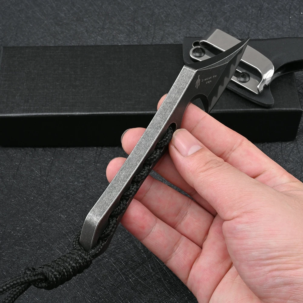Wilderness Survival Outdoor Self Defense Carry Mini Tactical Axe Ttactical Military Survival Gear Knives Army Fixed Blade EDC 3