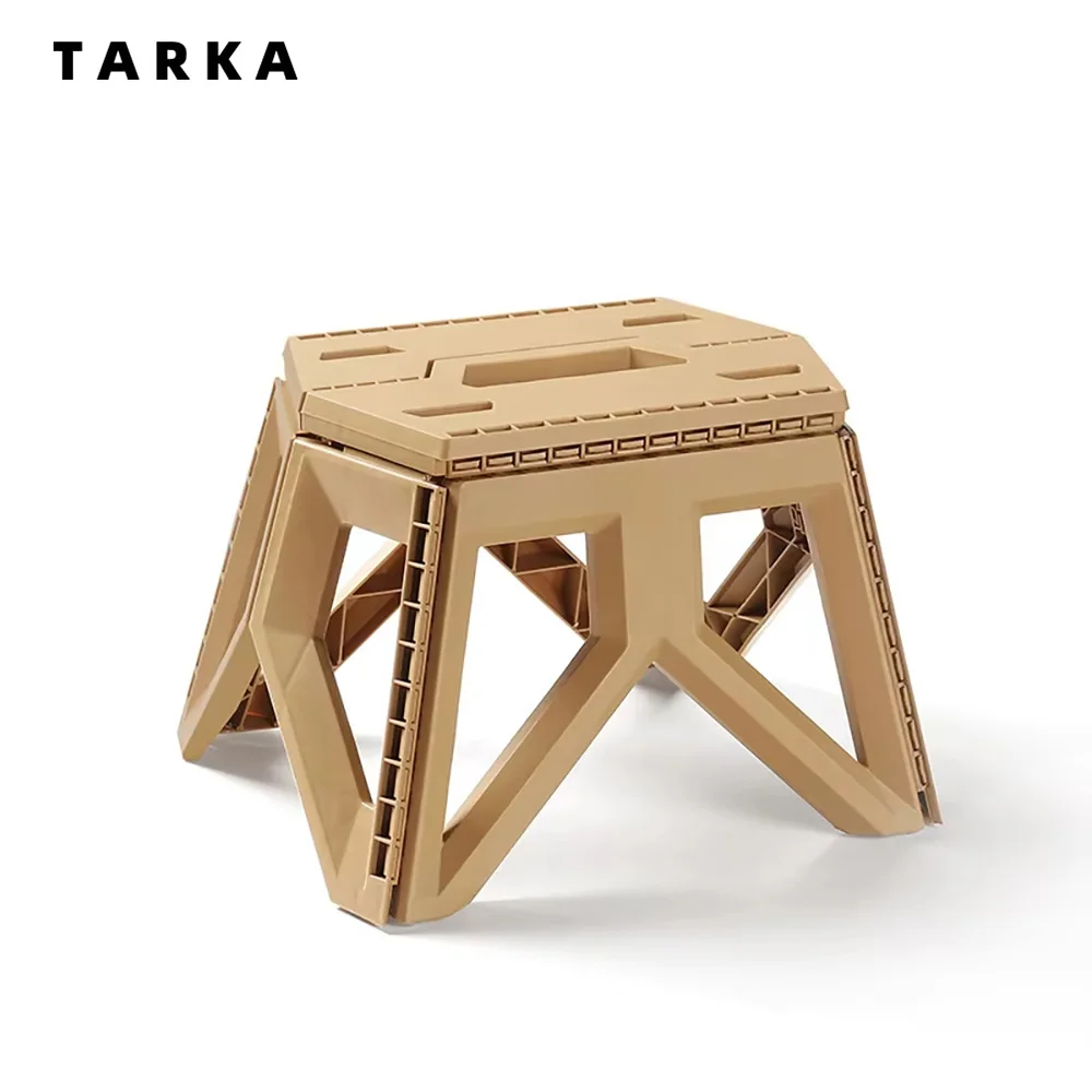 TARKA Quality Plastic Caming Stools Portable Foldable Stool Folding Chair Outdoor Hiking Fishing Stools Child Adult Campstool