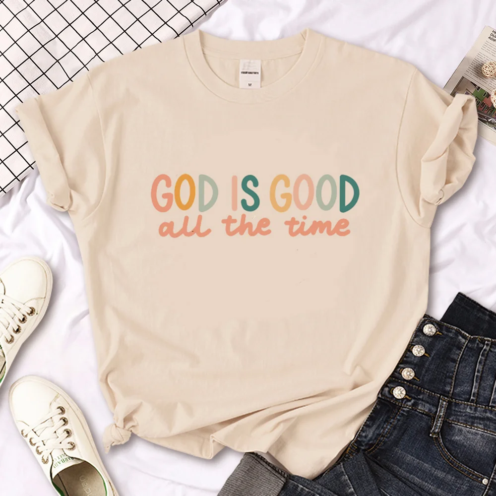 

God t-shirts women harajuku Tee female harajuku clothes