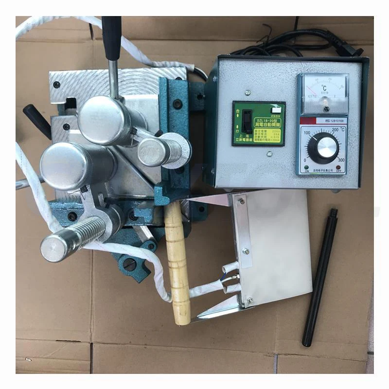 Welding machine Plastic steel door and window welding machine small manual plate cloth frame butt shop site