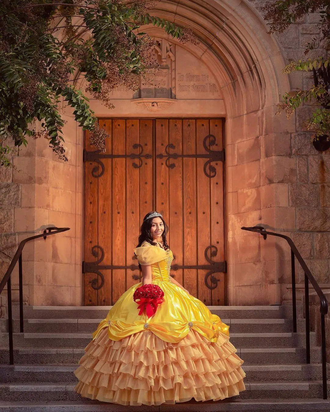 De 15 Anos Beauty And The Beast Dress For Quinceanera Beauty And