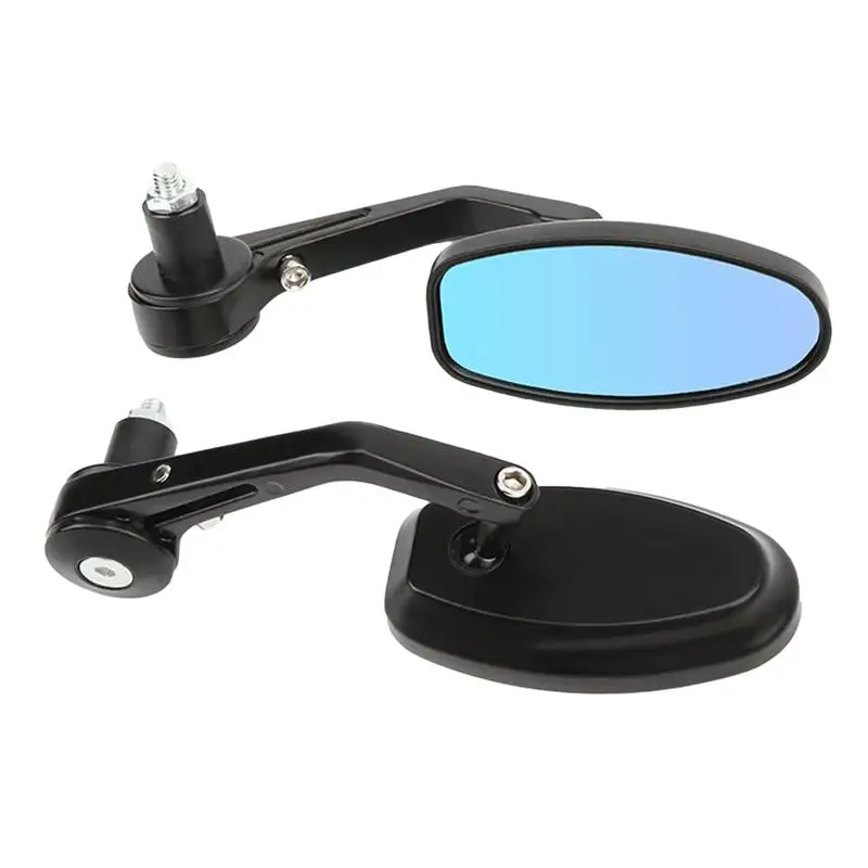 

Motorcycle Bar End Mirrors Handle Bar End Rearview Convex Mirrors Rotate 360 Degrees Mirrors Motorcycle Parts And Accessories