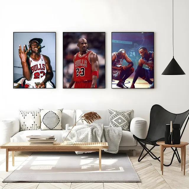 고품질 농구 선수 포스터로 가정이나 비즈니스 공간에 활력을 불어넣으세요