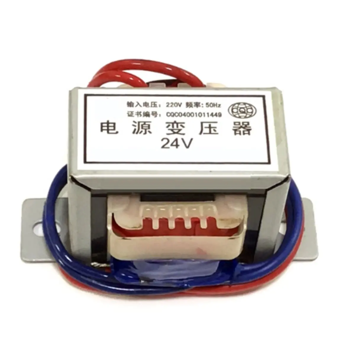 (ABGQ) DIY 전원 공급 장치 PCB 오디오 프로젝트용 전력 변압기 10W 24V 단일 출력 AC 스텝다운 변압기