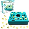 Time Game Pop Up Board Game Shape Matching Puzzles For Kids Early Educational Toys Teaches Shape Recognition Deductive Reasoning 2