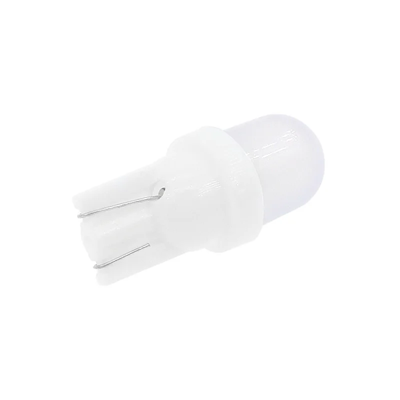 10PCS T10 LED Reading & License Plate Light Bulbs - 6V Bright White