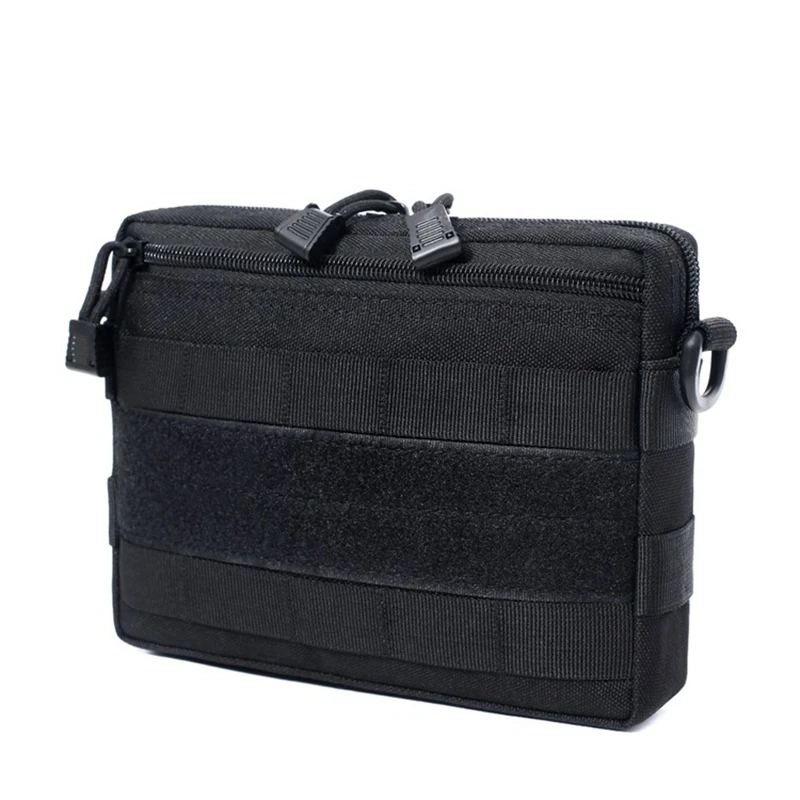 

Tactical Admin Molle Pouch Military MOLLE Pouch Horizontal Multi-Purpose Utility Gadget EDC Tool Bag for Magazine Flashlight Map