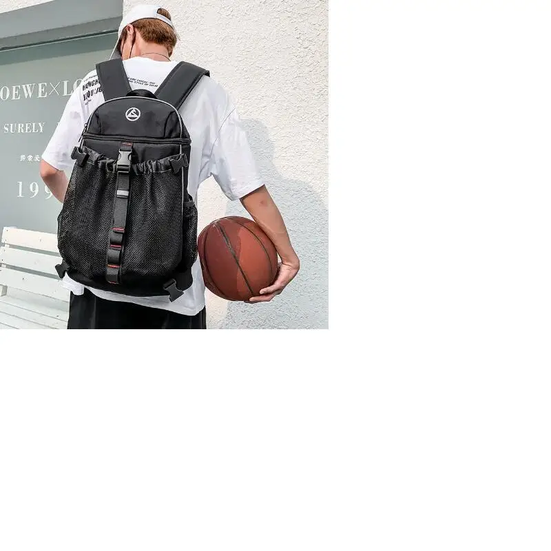 Korean New Men's Oxford Basketball Backpack Large Capacity Notebook School Bag Multifunctional Casual Travel Shoulder Bags