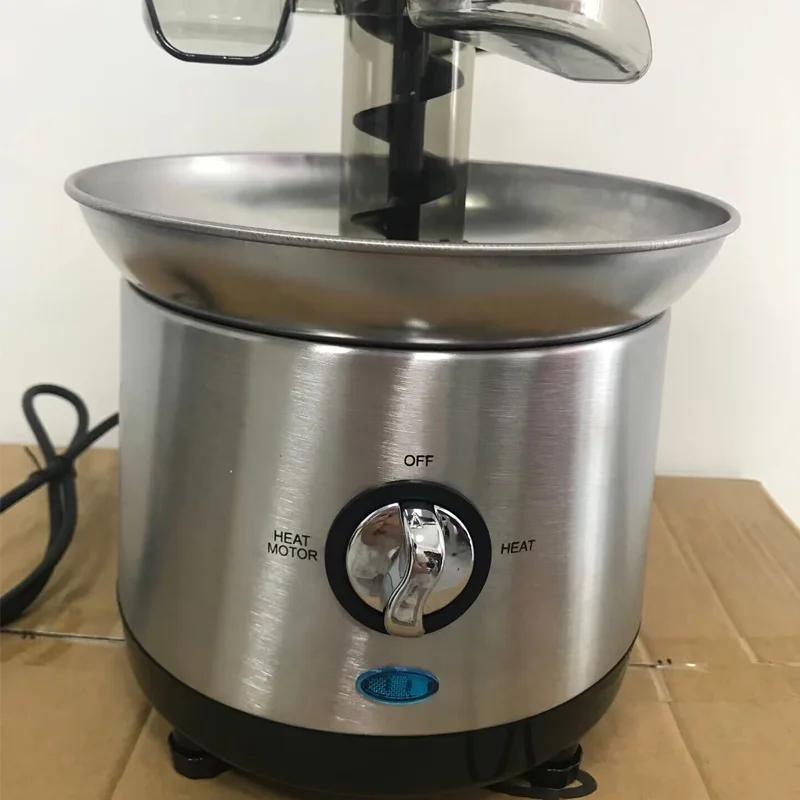 Electric 4 Layers Commercial Chocolate Waterfall Machine Stainless Steel Chocolate Fountain Machine Fountain