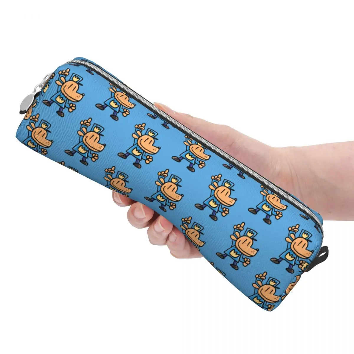 Dog Man Dogman Movie Comic Pencil Cases Cartoon Pencil Pouch Pen Box Kids Big Capacity Bags Students School Cosmetic Stationery 3