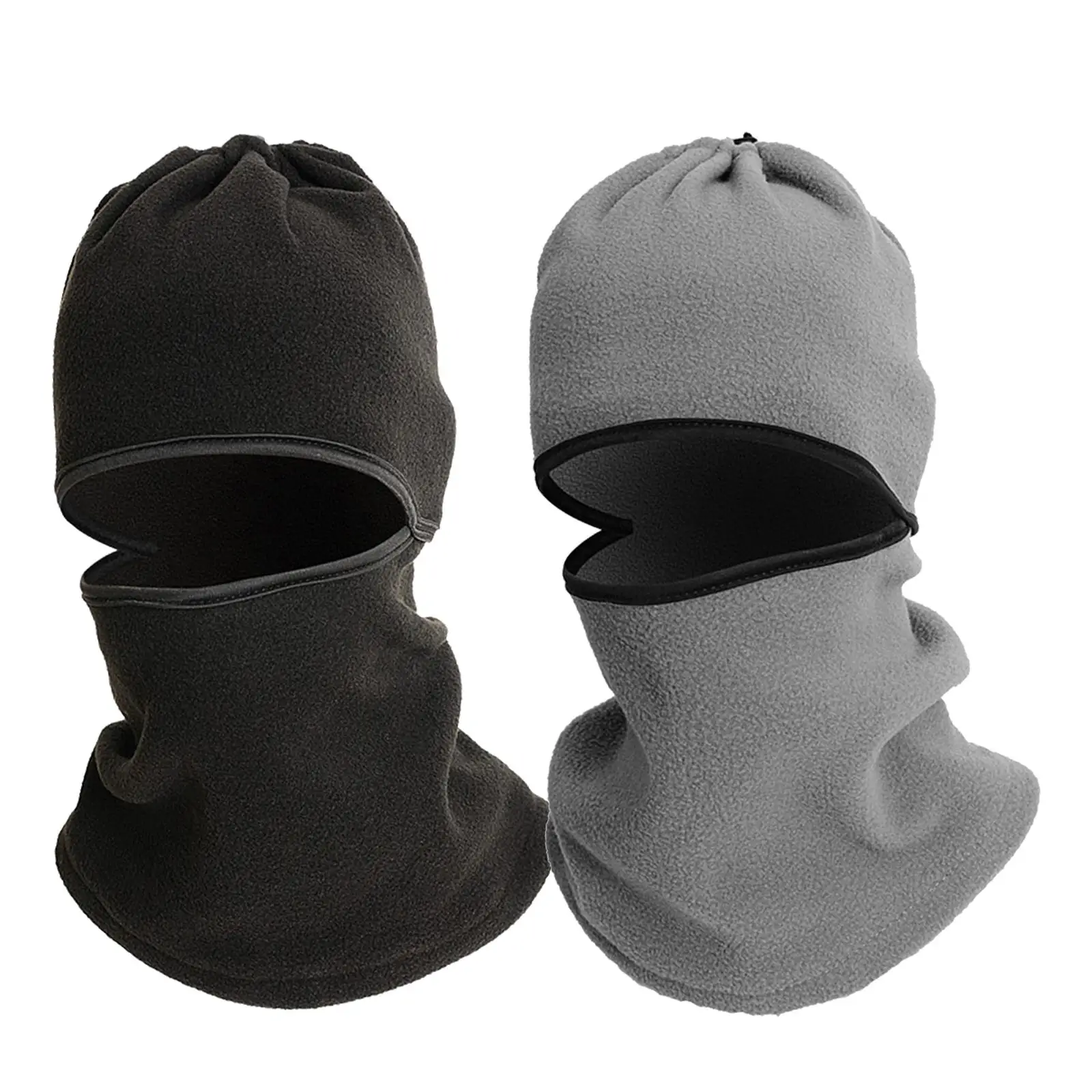 Winter Polar Coral Fleece Balaclava Men Face Mask Neck Warmer Beanies