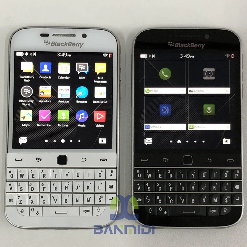 Original BlackBerry Q20 Classic 4G LTE Mobile Cell Phone 8MP WIFI 16G ROM BlackBerryOS QWERTY Smartphone.Only Version 100-4 2