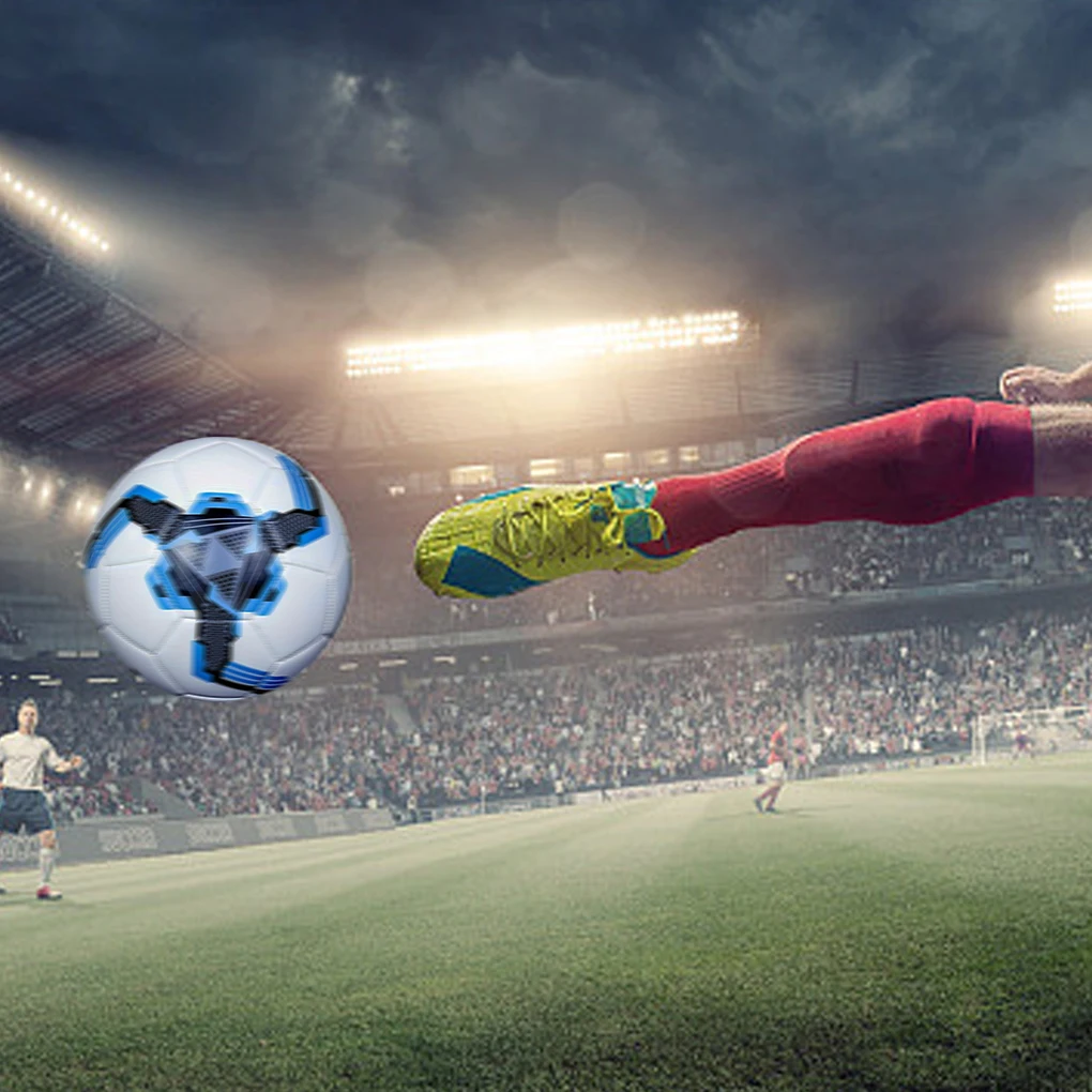Soccer Balls Standard Size 4 Size 5 Machine-Stitched Ball PU Material Sports League Match Football Training Balls Child Football