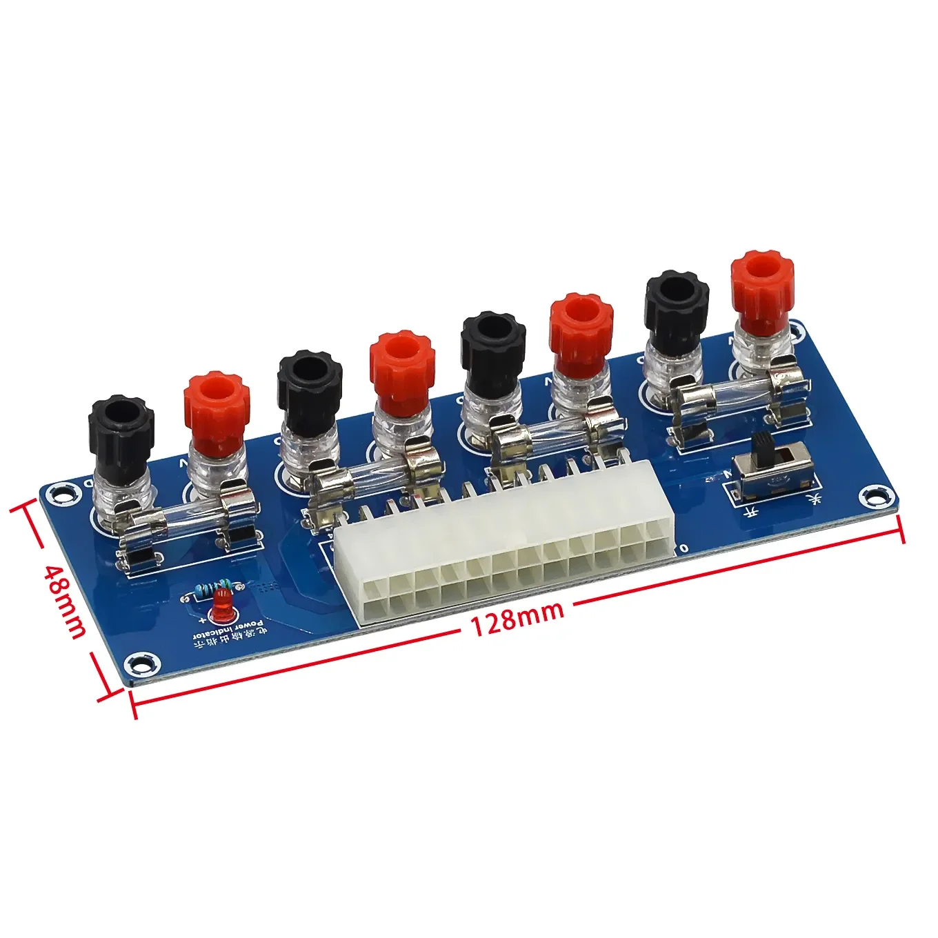 XH-M229 HU-M28W 24 핀 데스크탑 PC 섀시 전원, 어댑터 보드로의 ATX 전송, 전원 공급 장치 회로 콘센트 모듈 출력 단자