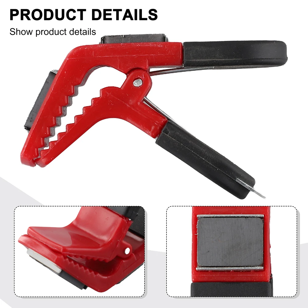 Magnetic Paint Brush Holder Clips & Tin Opener Set for Home Improvement & Workshop Use