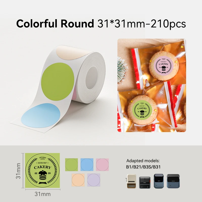 Sticker Stack Refils Label Tape NIIMBOT Label Refills – Light Switch Plate Stickers, 3 Rolls ...