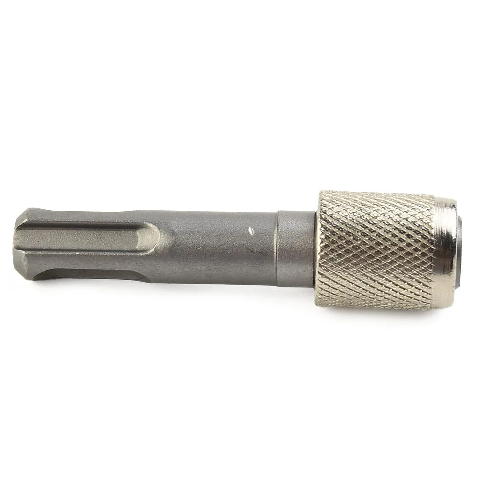 

1pc SDS Socket Adapter 1/4 Hex Shank Screwdriver Holder Drill-Bits Adapter Converter 60.6x10mm For Hammers Impact Drill-Bits