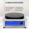 FQ-1EA 16" Electric Crepe Maker Pancake Making Machine Round Crepe Griddle With heating Plate Commerical 3