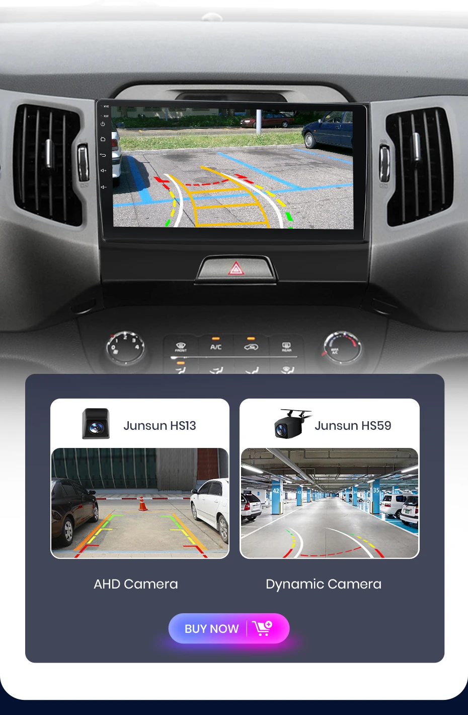 Junsun V1 2G + 32G Android 10 DSP Auto Radio Multimedia Video Player Navigation GPS 2 din Für KIA Sportage 3 2010 2011 2012 2013 2014 2015 2016 keine dvd – Detail 17
