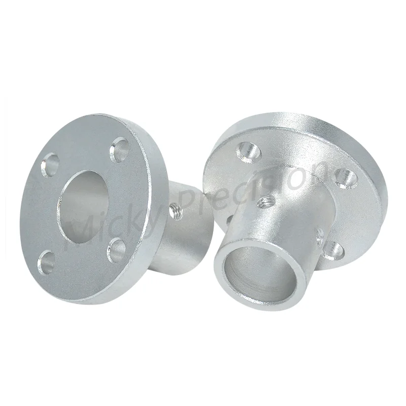 Guide shaft support Long Sleeve Round Flanged Mount Type Shaft Supports Linear Motion Automation Components Diameter 3 4 5 6