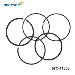 67C-11603 Piston Ring Set (STD) for Yamaha 20-70HP Outboard Engine 67C116030000
