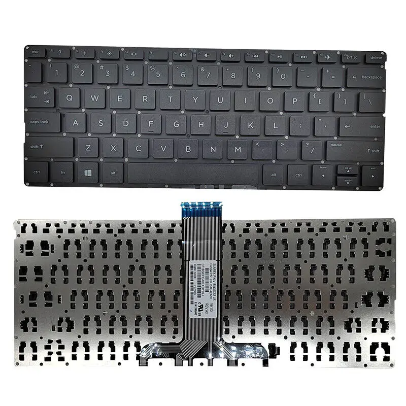 Tastiera Nera Usa Per Hp Pavilion X2 12-B Muslimex 12-B003Tu 12-B004Tu