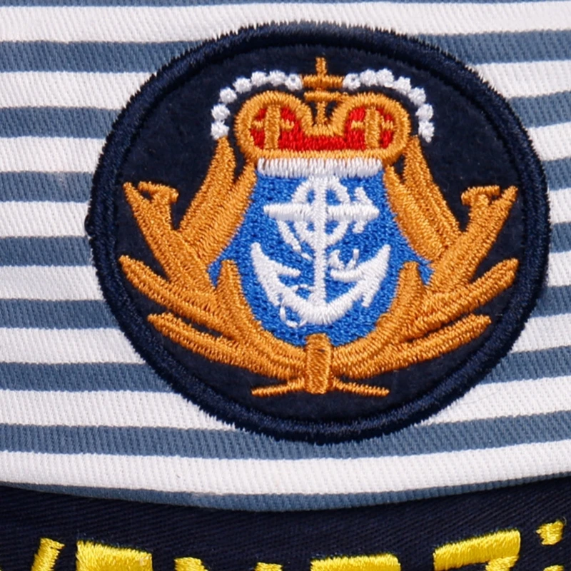 M2EA Captain Hats Sailor Costume Accessory for Masquerade Party Decorations Elegant Dress-up Theme Party Nightclub sailor hat yacht captain hat